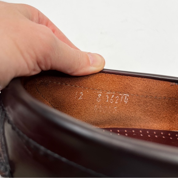 Allen Edmonds Kenwood leather loafers brown - 12E - Picture 10 of 10